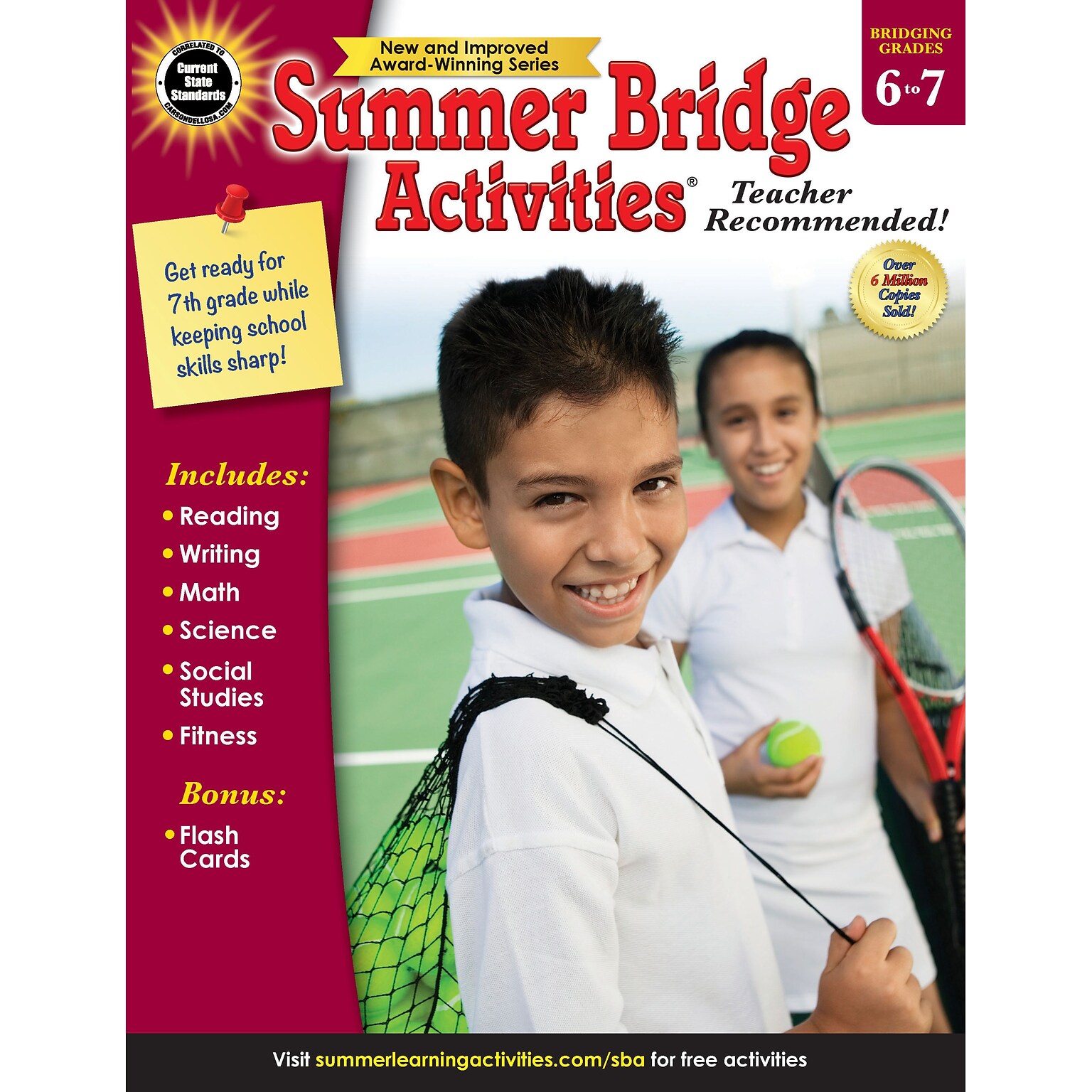 Summer Bridge Activity, Grades 6 and 7