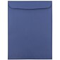 JAM Paper 9" x 12" Open End Catalog Envelopes, Presidential Blue, 10/Pack (263917110C)