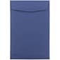 JAM Paper 6" x 9" Open End Catalog Envelopes, Presidential Blue, 10/Pack (363913003C)