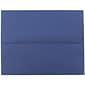 JAM Paper A2 Invitation Envelopes, 4.375 x 5.75, Presidential Blue, 25/Pack (563913396)