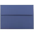 JAM Paper A7 Invitation Envelopes, 5.25 x 7.25, Presidential Blue, 25/Pack (563913397)