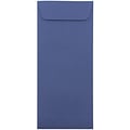 JAM Paper Open End #10 Currency Envelope, 4 1/8 x 9 1/2, Presidential Blue, 50/Pack (263912999I)