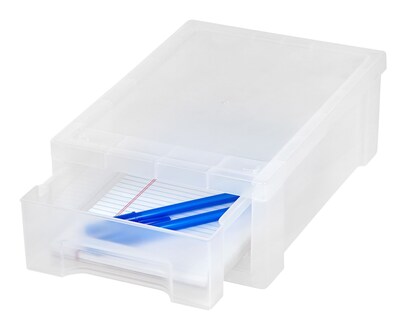 Small Clear Stacking Drawer