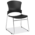 OfficeSource Stacked Series Stackable Side Chair