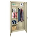 OfficeSource Deluxe Storage Cabinets Series, Combination Wardrobe/Storage