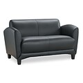 OfficeSource Sequence Series, Loveseat, Black