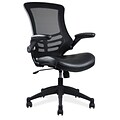 OfficeSource Serene Series Task Chair with Cantilever Arms (S13MBVSBLK)