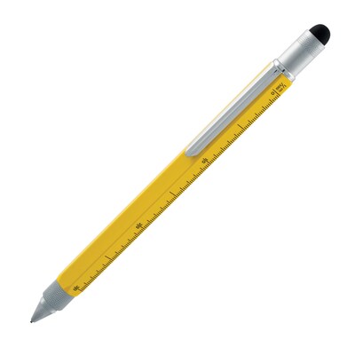 Monteverde One Touch Tool 0.9MM Pencil with Stylus, Yellow , (MV35242)