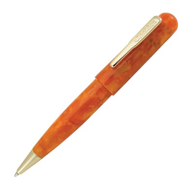 Conklin All American Ballpoint Pen, Black Ink, Sunburst Orange (Ck71415)