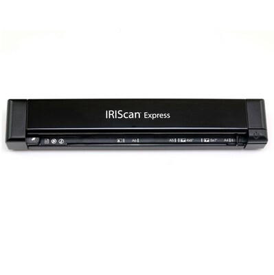 IRIS IRIScan Express 4 458511 Sheetfed Portable Scanner, Black
