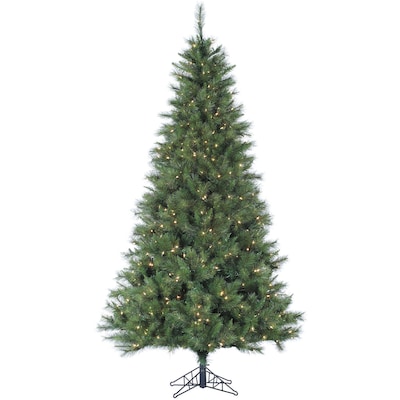 7.5 Ft. Canyon Pine Christmas Tree with Clear LED Lighting