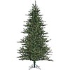 7.5 Ft. Southern Peace Pine Christmas Tree with Clear LED Lighting