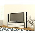 Allure 60-inch TV Stand with 2 Drop-Down Doors and 2 Drawers from Nexera