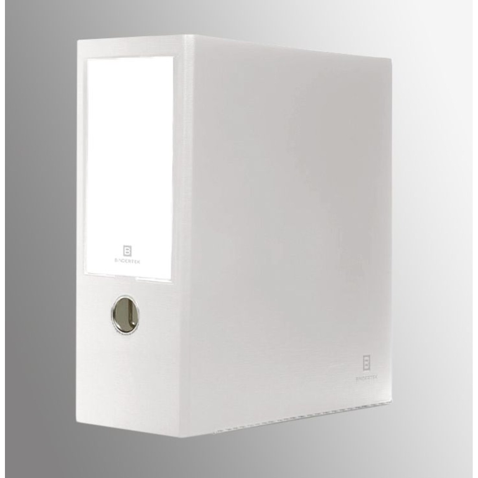 Bindertek Premium 3" 3Ring NonView Binders, DRing, White (3XLNWH