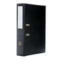 Bindertek Premium 2 2-Ring Non-View Binders, Black (LGLN-BK)