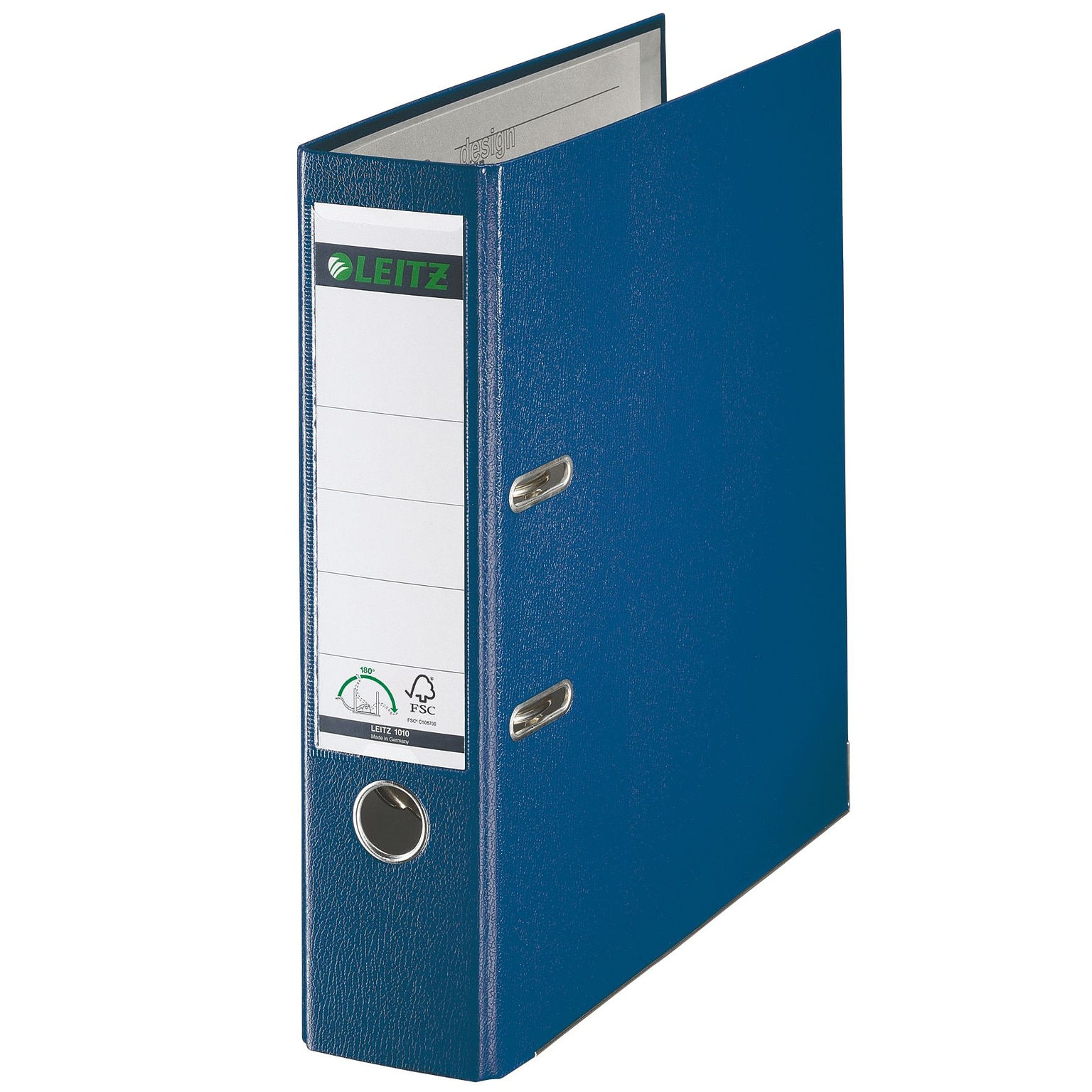 Leitz 180 2 2-Ring A4 Binders, Blue (1010-BL)