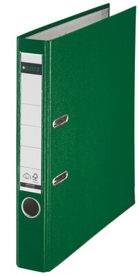 Leitz 1 1/2 2-Ring Non-View Binder, Green (1015-GR)