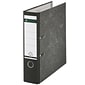 Leitz 180 3" 2-Ring Non-View Binder, Black (R80-BK)