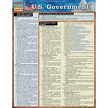 BarCharts, Inc. QuickStudy® U.S Government Reference Set (9781423230106)