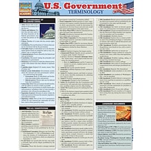 BarCharts, Inc. QuickStudy® U.S Government Reference Set (9781423230106)