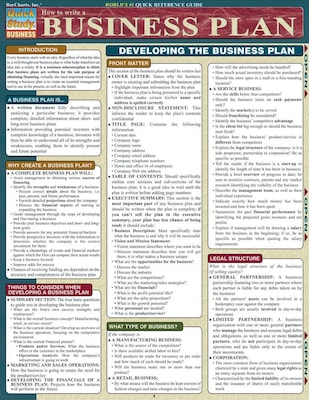 BarCharts, Inc. QuickStudy® Entrepreneurship Reference Set (9781423231400)