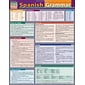 QuickStudy Spanish Vocabulary Nonmagnetic Charts,  8.5" x 11", 3/Pack (9781423231479)