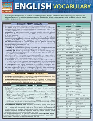BarCharts, Inc. QuickStudy® English Reference Set (9781423231516)