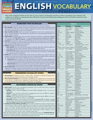 BarCharts, Inc. QuickStudy® English Reference Set (9781423231516)