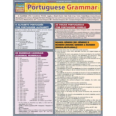 BarCharts, Inc. QuickStudy® Portuguese Reference Set (9781423231547)