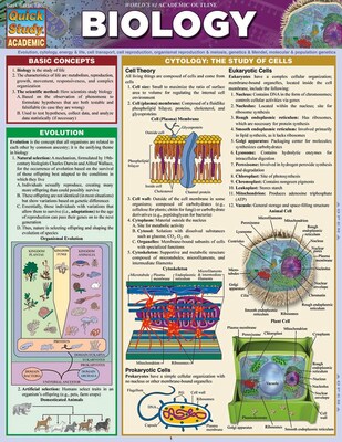 BarCharts, Inc. QuickStudy® Biology Reference Set (9781423230267)