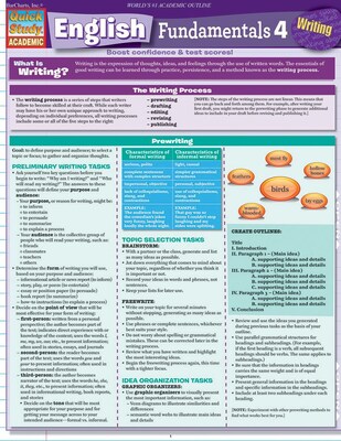 BarCharts, Inc. - QuickStudy® 7th-8th Grade Fundamentals Reference Set