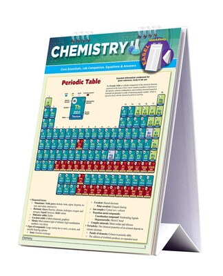 BarCharts, Inc. QuickStudy® Chemistry Easel Reference Set (9781423230557)