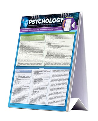 BarCharts, Inc. QuickStudy® Psychology Easel Reference Set (9781423230571)