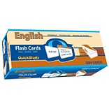 BarCharts, Inc. QuickStudy® English Flashcard & Reference Set (9781423230601)