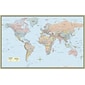 QuickStudy World/US Maps, 50" x 32", 2/Pack (9781423230700)
