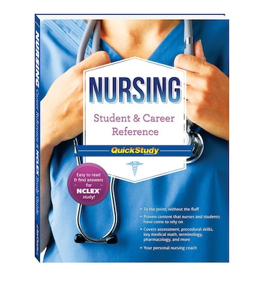 BarCharts, Inc. QuickStudy® Nursing Student & Career Book (9781423220459)