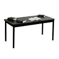 Correll 60 Rectangular Training Table, Black Granite (LR3060-07)