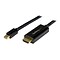 StarTech 6 Mini DisplayPort Male to HDMI Male Converter Cable, Black