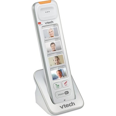 Vtech ® SN6307 CareLine ® Photo Speed Dial Cordless Handset; Silver