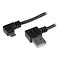 StarTech 3.3 USB 2.0 A to Micro USB 2.0 B Male to Male Cable, Black (USB2AUB2RA1M)