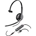 Plantronics  Blackwire C315 Over-the-Head Mono Headset with Microphone; Black