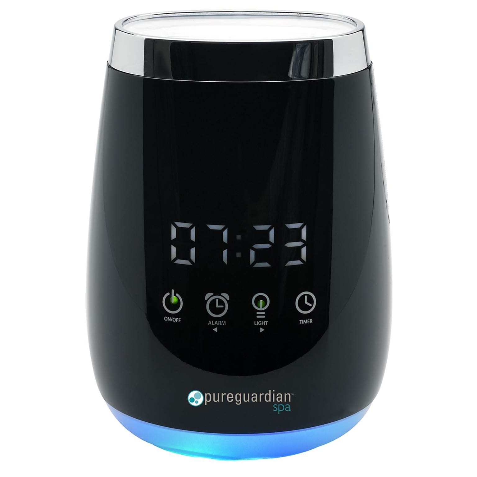 PureGuardian® SPA260 Deluxe Aromatherapy Essential Oil Diffuser with Touch Controls & Alarm Clock