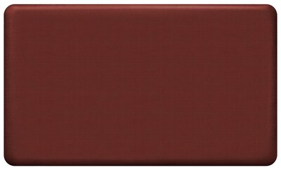 NewLife by GelPro Designer Comfort Standing Mat: Grasscloth Crimson : 18x30