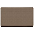 NewLife by GelPro Designer Comfort Standing Mat: Grasscloth Pecan : 18x30