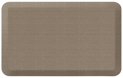 NewLife by GelPro Designer Comfort Standing Mat: 20x32: Grasscloth Pecan