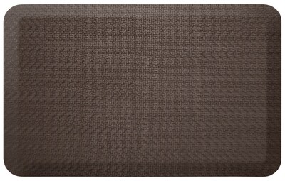 NewLife by GelPro Designer Comfort Standing Mat: 20x32: Sisal Coffee Bean