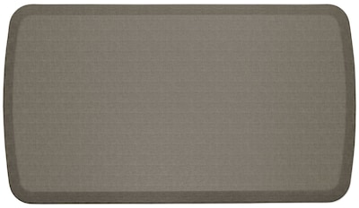 GelPro Elite Premiere Anti-Fatigue Comfort Mat: 20x36:Linen Granite Grey