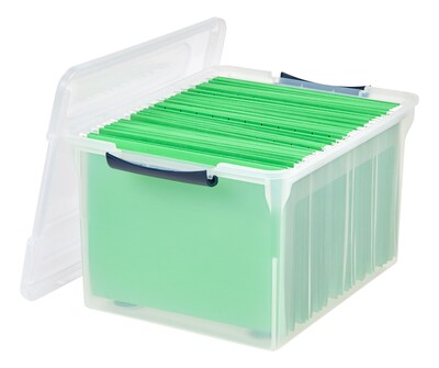 Iris® File-n-Stack Tote, Small