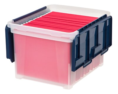 Quill Brand® Wing-Lid Tote, Letter/Legal Size