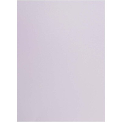 JAM Paper Matte 8.5" x 11" Color Copy Paper, 28 lbs., Light Purple, 50 Sheets/Pack (16729267)